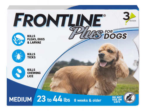 Frontline Plus - Tratamiento Para Pulgas Y Garrapatas Para .