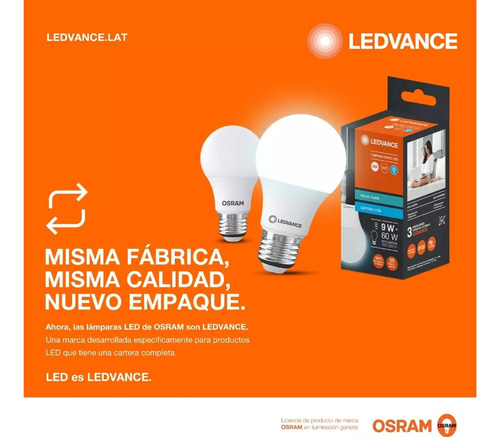 Pack 10 Foco Dicro Led Osram Ledvance + 1 Dicro Rgb Control