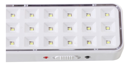 Luz De Emergencia 30 Leds Slt Recargable 15h Autonomía Onica Blanco