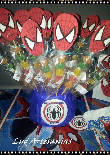 Pinches Golosineros En Goma Eva Para Candy Bar Por 10
