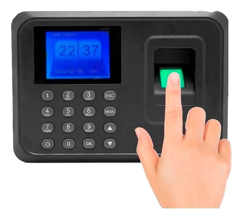 Relógio Ponto Biométrico Digital Português Fácil Instalação