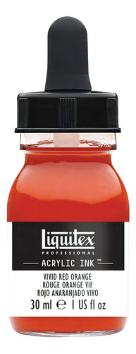 Tinta Acrilica Liquitex Lx Professional Ink Color A Escoger Color Vivid Red Orange - Rojo Anaranjado Vivido