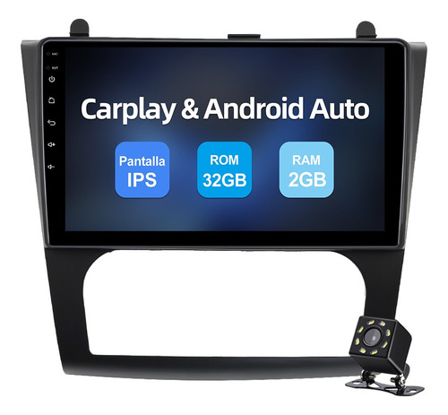 Estéreo Carplay 2gb Para Nissan Altima 2007-2012 Cámara Gps