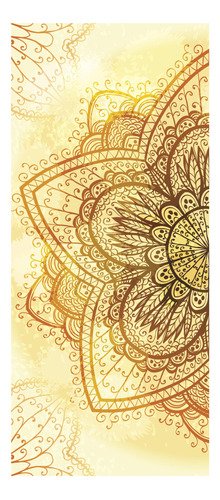 Adesivo Decorativo Porta Mandala Decoração #29