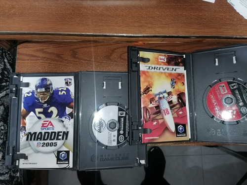 Dos Juegos De Game Cube. Driven. Madden 2005. (Usado)