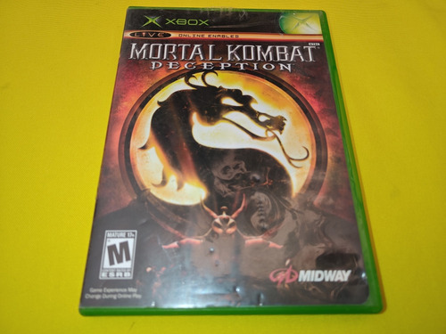Mortal Kombat Deception Xbox Clasico Xbox Series X 360 Y One