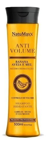 Shampoo Anti Volume Banana 300ml Natumaxx