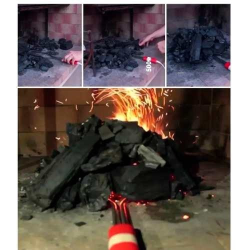 Encendedor De Fuego Electrico Parrilla Carbon Leña Asado