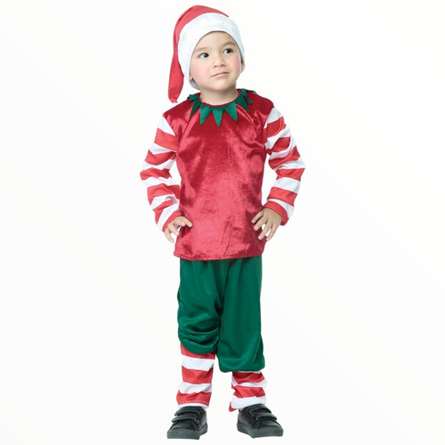 Disfraz Duende De Santa Claus Navidad