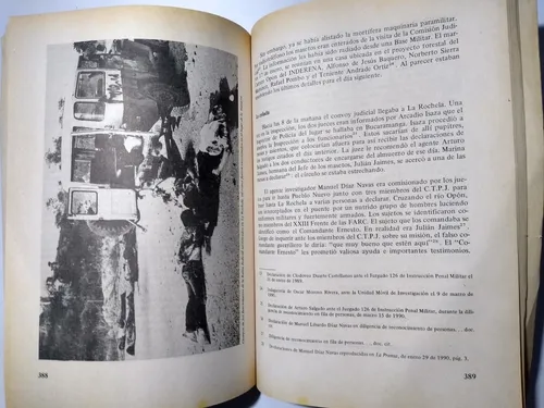 Masacres En Colombia Y Su Impunidad / El Camino De La Niebla (Usado)