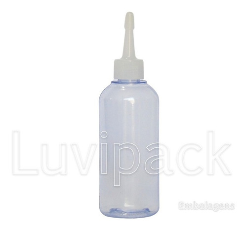 Imagem 6 de 10 de 50 Frascos 100 Ml Para Tinta Com Bico Aplicador