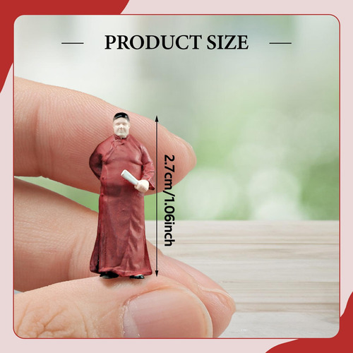 Figura De Ator Chinês 1:64, Fechando O Ventilador