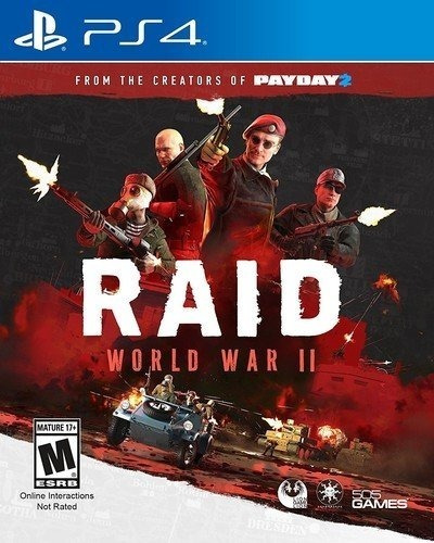 Raid World War 2 (segunda Guerra Mundial ) Ps4 Fisico Nuevo