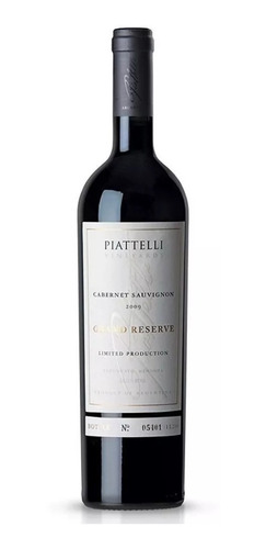 Imagen 1 de 2 de Piattelli Gran Reserva Cabernet Sauvignon Mendoza