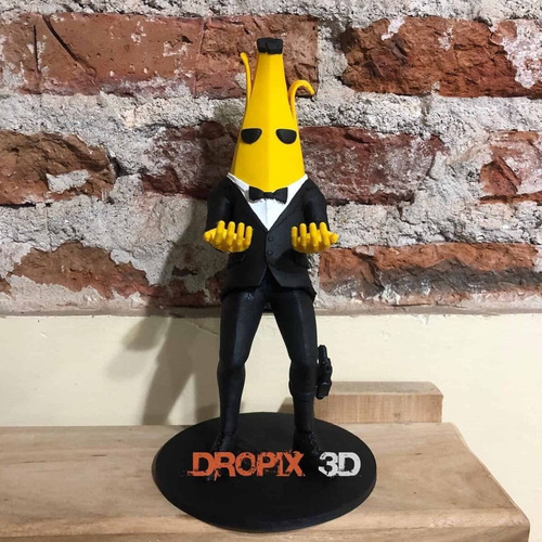 Imagen 2 de 4 de Soporte Joystick Agente Banana Peely Fortnite