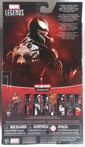 Marvel Legends Venom Baf Absorbing Man Hasbro Spider Man (Reacondicionado)