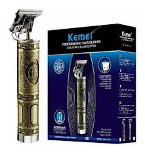 Kemei Hair Clipper Modelo 1974a Para Barba E Cabelo