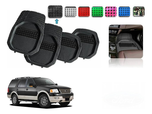 Tapetes 4pz Charola Color 3d Ford Expedition 2003 A 2006