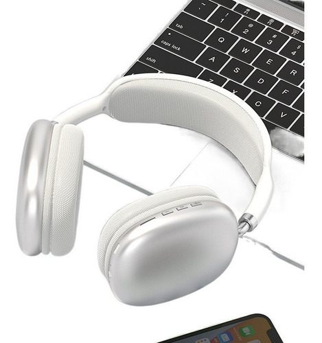 Audífonos Inalámbricos Con Bluetooth Y Casco De Micrófono