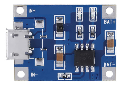 Módulo De Carga 5v Micro Usb 10 Unidades Para Batería Litio