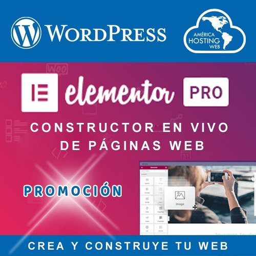 Imagen 1 de 1 de Elementor Pro Para Wordpress + Actualizaciones