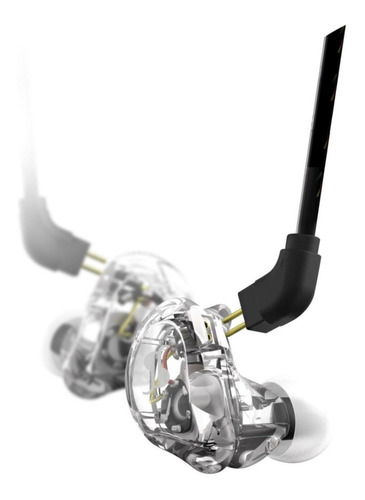 Auriculares Stagg Spm-235 Tr Transparentes In Ear Cerrados Color Transparente