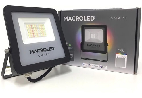 Reflector Led Macroled Pro Smart 20w Rgb+ww Ac100-240v