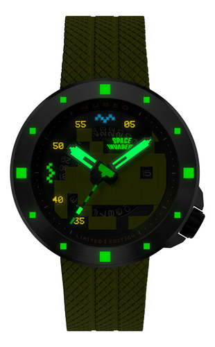 Reloj Unisex Nubeo Laser Green Nb-6103-04 Edición Limitada