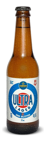 Cerveja Artesanal Campinas Ultra Lager Long Neck 355ml