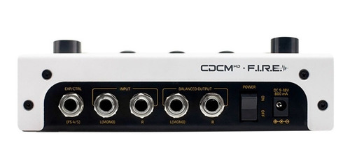 Pedal de efecto Hotone Ampero II Stomp MP-300 blanco