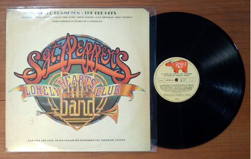 Frampton Bee Gees Aerosmith Sgt Peppers Doble Disco Lp
