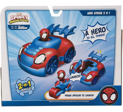 Figura de acción Spider-Man Jazwares Marvel Spidey