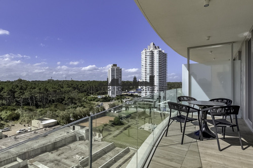 Departamento 1 Dormitorio Alquiler En Trump Tower Punta Del Este