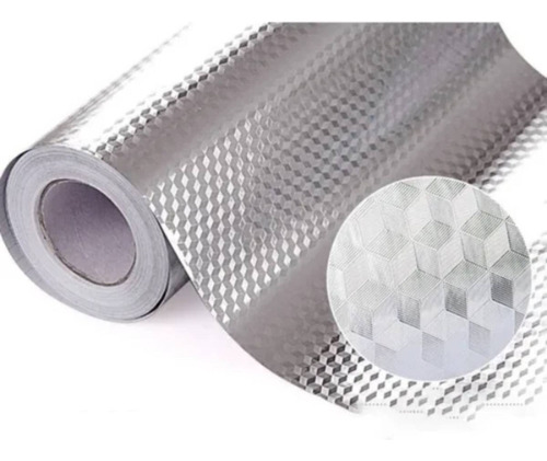 Película De Aluminio De Papel Tapiz Adhesivo Impermeable Y R