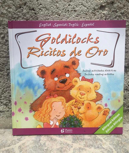 Libro Ricitos De Oro Goldilocks Bilingüe Arianna Candell