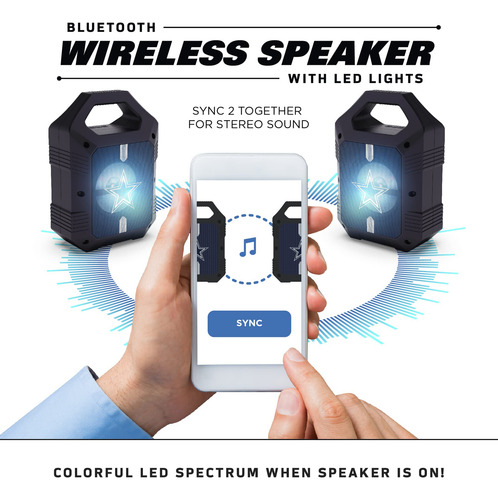 Altavoz Bluetooth Inalámbrico Soar Nfl Shockbox Xl Tampa Bay