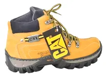 Comprar Botas Borcegos Caterpillar Cuero Más Plantilha Ortopédica
