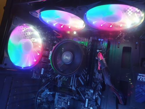 Ventilador Fan Cooler Segotep 12cm 120mm Rgb Multicolor Ds12