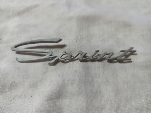 Insignia Guantera Chica Ford Falcon Sprint Aluminio (Usado)