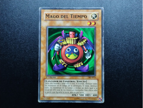 Mago Del Tiempo Bij-s015 1ra Edición Carta Yugioh Original