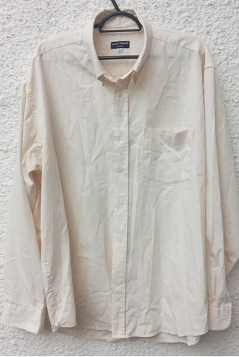 Camisa Beige Jean Vernier Talle G Caballero.