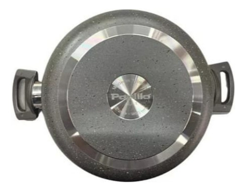 Olla Alta 28cm Antiadherente Papilla Línea Fred Con Tapa