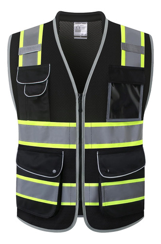 Hi-vis - Chaleco De Seguridad Unisex De Alta Visibilidad, Pa