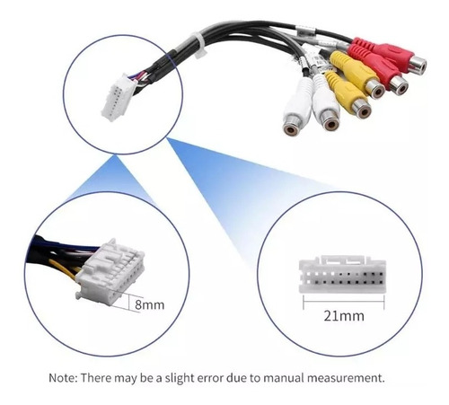 Arnés De Componentes Para Radio Android, Subwoofer, Amplific
