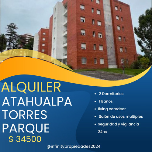 Apartamento En Torres Parque Atahualpa 2 Dormitorios 1 Baño