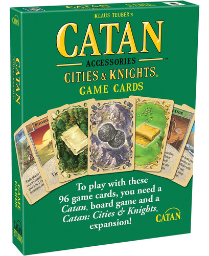 Tarjetas De Juego De Repuesto Catan Studio Cities & Knights 