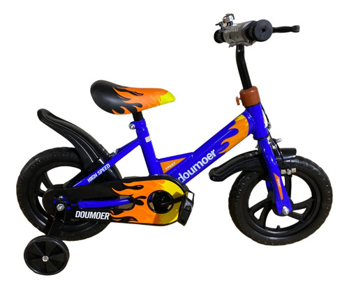 Bicicleta Bici Para Niños Rodado 12 Con Rueditas De Apoyo