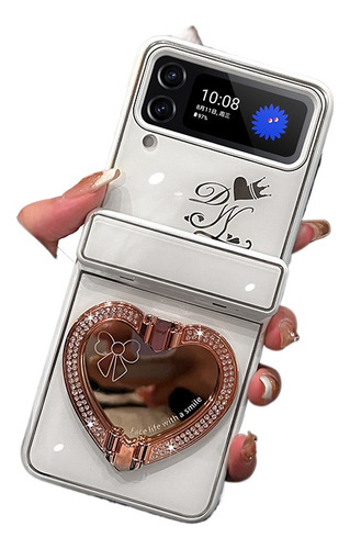 Funda Plegable Para Teléfono Samsung Zflip3 Love Diamond Mir