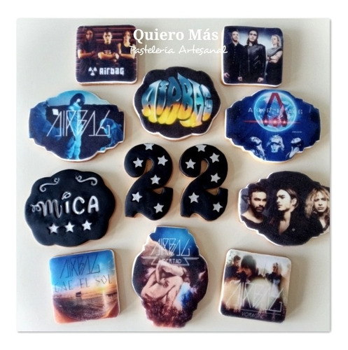 Imagen 2 de 10 de Cookies De Manteca Decoradas Y Personalizadas (por Docena)