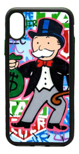 Funda Protector Para iPhone Monopoly Money Dinero Millones